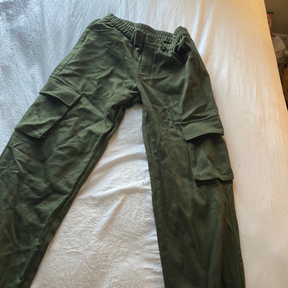 Green cargo pants from Shein